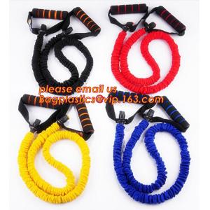 Hot selling latex fitness resistance bands weight loss exercise pull rope