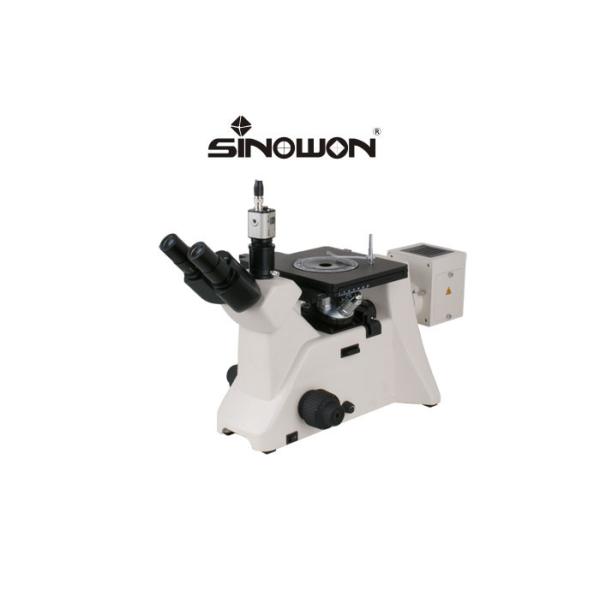 Buy Metallurgical Microscope System With 6V/30W Halogen Lamp Adjustable Brightness at wholesale prices