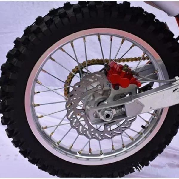 Brushless Motor 250cc Red Enduro Racing Motorcycles High Speed