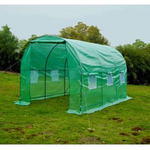 Polyethylene Walk In Tunnel Greenhouse UV Protection Strong Impact Resistance