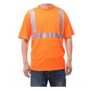 Reflective Safety Hi Vis Polo Shirt OEM breathable quick dry short sleeve work