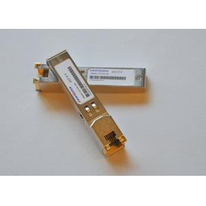 1000BASE-T 100M SFP Optical RJ45 Transceiver For Gigabit Ethernet