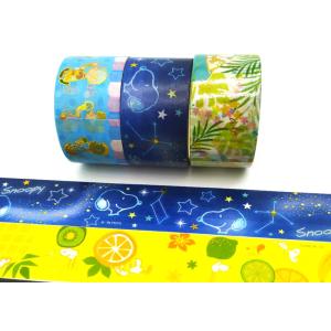 10m Gift Packing Cute Pattern Custom Foil Washi Tape