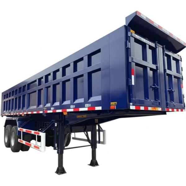 Buy Tipper Truck Trailers for Heavy Duty Construction Jobs Tipper Box Size 8700*2300*1600 Payload 000kg at wholesale prices