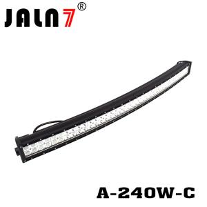 LED Light Bar JALN7 41.5Inch 240W Curved Spot Flood Combo LED Driving Lamp Super