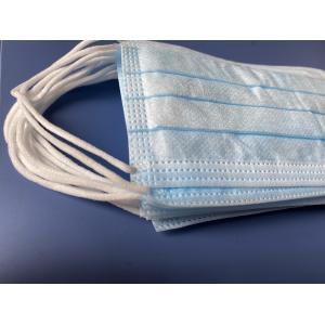 Adjustable Nose Piece Dental Disposable Non Woven Face Mask