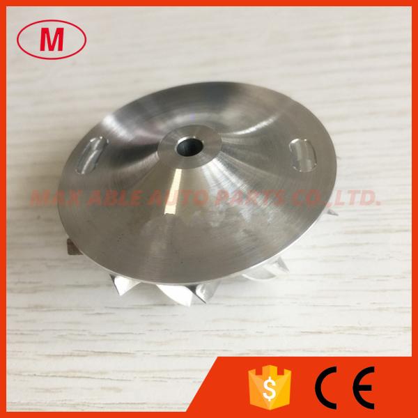 GT1244 6+6 blades 31.10/44.00mm 786554-0003 performance milling/aluminum 2618/billet compressor wheel FOR AUDI A3 1.6T