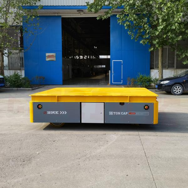 Heavy Duty Battery Powered Industrial 10 Tons Transfer Cart For Mold Handling