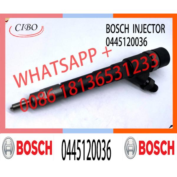 Diesel Engine Fuel Pump Injector Assemblies 0445120036 Common Rail Injector