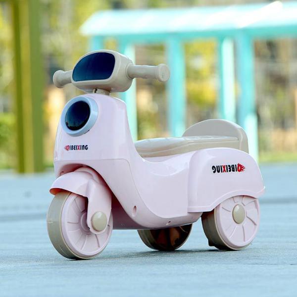 Scooter Walker Sliding Car Pushing Car Foldable Four Wheels for Boys Girls Ride On Toy