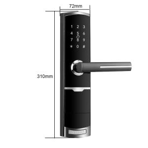Fireproof App Intelligent Door Lock 45mm Home Smart Lock