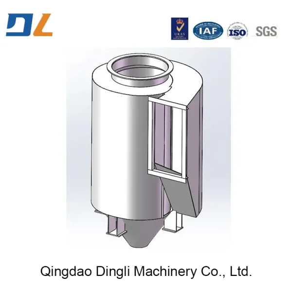 Low-Resistance Cyclone Dust Collector for Foundries
