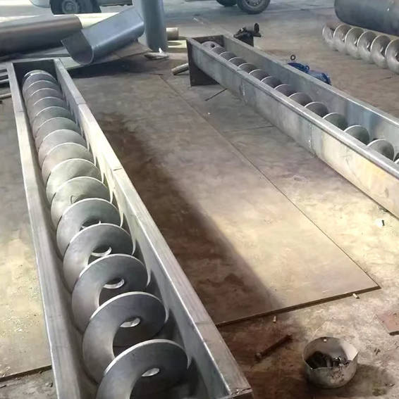 Screw Conveyors Are Used In The Chemical Mining Grain And Food Industries
