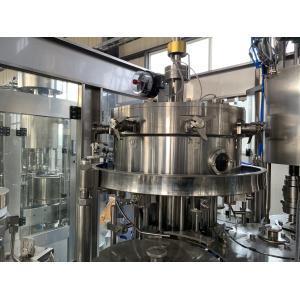Plastic Bottle Carbonated Drink Filling Machine With Washing Filling Capping