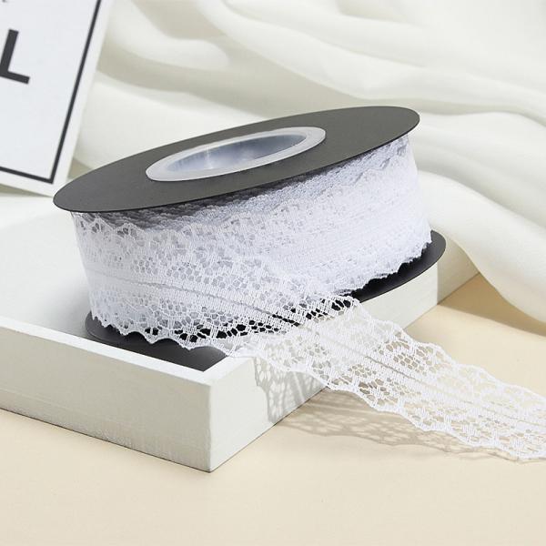 French Appliques Guipure Fabrics Bridal Cotton Embroidery Macaron blue color Lace Trimmings