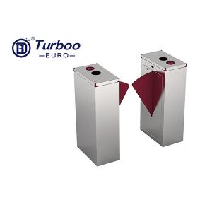 Compact Flap Barrier Turnstile Mechanical Access Control Entrance Security