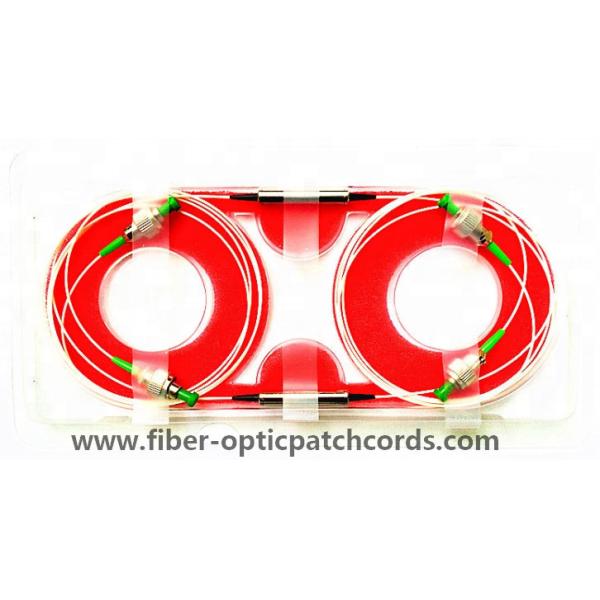 980/1550nm Filter Optical WDM PM Coupler With FC/APC Connectors