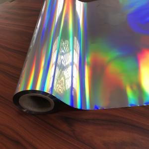 Holographic Metallized PET Thermal Lamination Film for Commercial Packaging