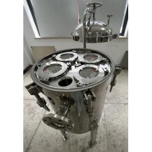 SS304 High-efficiency Vertical Pressure Bag Filter With Reinforced Filter Gauze