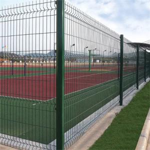PVC Coated and Hot-dipped Galvanized 3d Welded Wire Mesh Fence Panels with