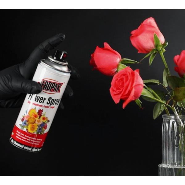 Buy Aeropak 200ml Aerosol Spray Paint For Real Flowers customizable color at wholesale prices