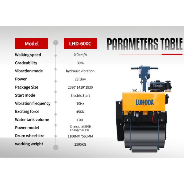 Factory Price 500kg 1000kg Fully Hydraulic Handheld Single Wheel Roller Road Vibratory Roller Asphalt Concrete Soil Compactor