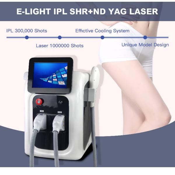 Portable E-light Photon Skin Rejuvenation IPL OPT permanent Hair Removal Machine 2 in 1