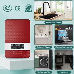 8KW Electric Instant Hot Water Heater For Showers Portable ROHS