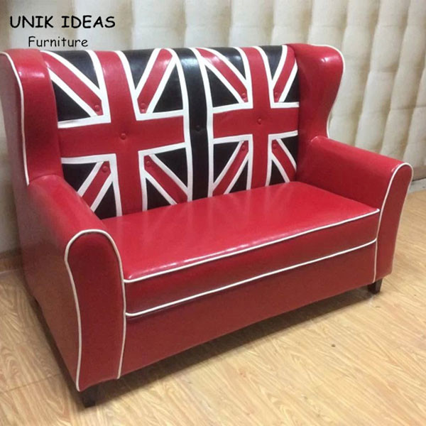 Buy England Commercial Booth Seating Leather Modern Restaurant Banquette Seating Bench at wholesale prices