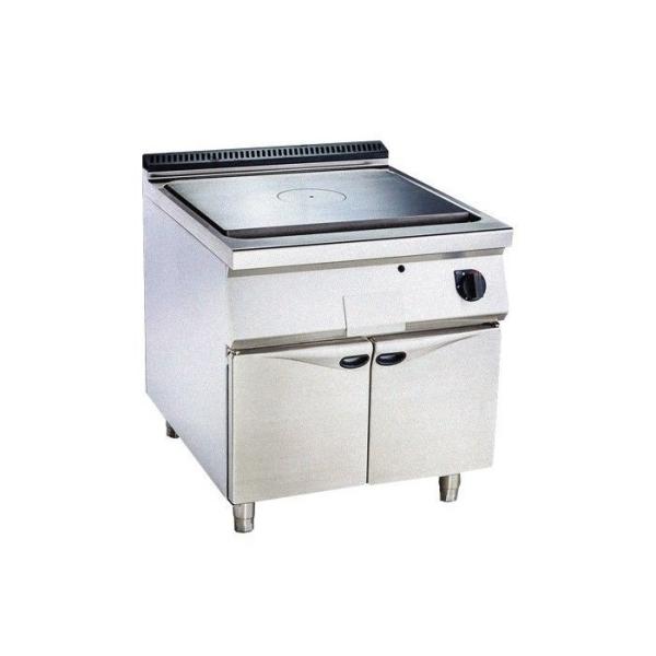 Gas / Electric Solidtop Hot Plate Western Kitchen Equipment Highest Temperature