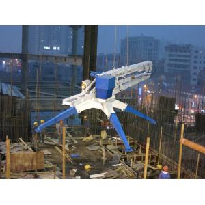 Quality 2x1600kgs Spider Concrete Placing Boom HG21 21m Radius Of Placing Boom for sale