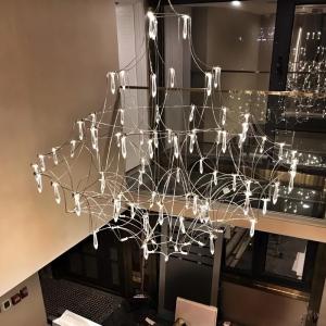 Modern Cube Crystal Chandelier Lighting Villa LOFT Kitchen Bedroom Mira