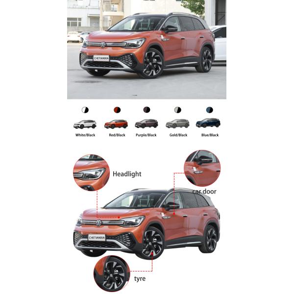 Secure Second Hand Electric Vehicle 5 Seater 2022 Electric SUV EV