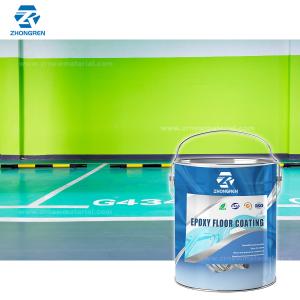 Eviromental Friendly Flat Floor Paint Epoxy Garage Flooring Paint Fade Resistant