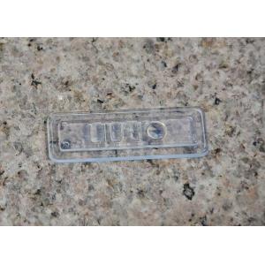 Degradable 2mm garment TPU Clothing Labels With Mould Embossed Logo