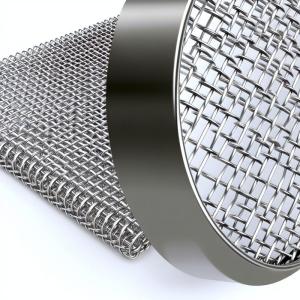 China Stainless Steel Woven Screen Mesh Nature with 0.6mm 0.7mm 0.8mm 0.9mm 1.0mm 1.6mm Wire Diameters on sale