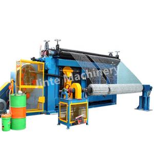 Automatic CNC 100x120mm Gabion Wire Mesh Machine PLC Control