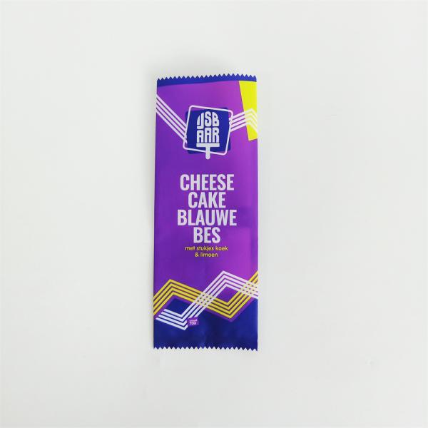 New Wholesale Factory Food Grade Plastic Snack Cheese Ice Lolly Bag Back Seal Heat Seal Custom Kids Snack Packaging Pouch