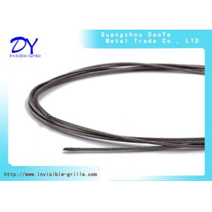 Seamless And Safe Coverage Stainless Steel Wire Fixed Frame Invisible Grille
