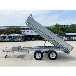 Series Connected Hydraulic Tipper Trailers ATM 4000kg Self Unloading Trailer