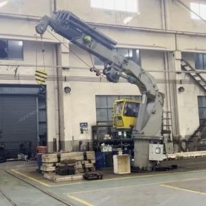 OUCO 0.9T21.6M Knuckle Telescope Boom Offshore Crane