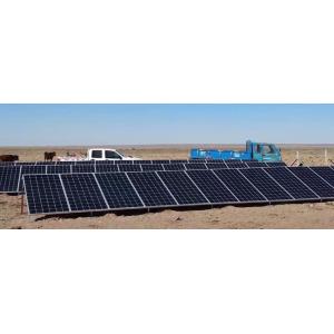 9BB 5BB Monocrystalline Silicon Solar Cells 24V 400 watt For Pump Irrigation