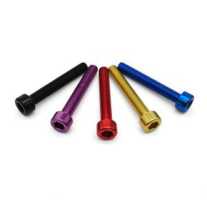Anodized Colored Hex Socket Screw – M3-M8 for Decorative & Industrial Assembly