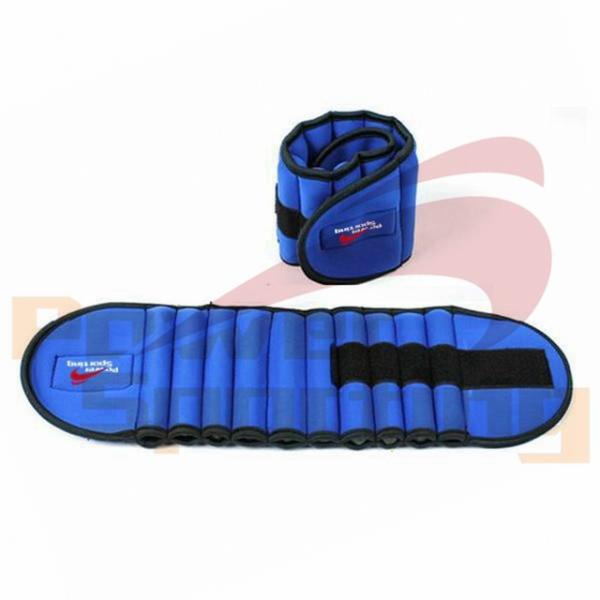 Buy Adjustable 5LB pair Wrist & Ankle Weights blue at wholesale prices