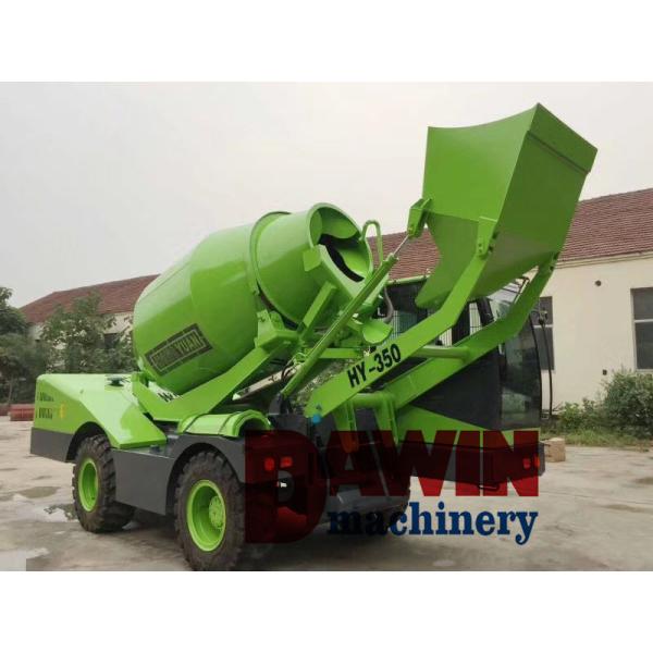 Auto Self Loading Concrete Mixer Truck with PLC Weighing System