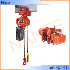 Quality 1 Ton Pneumatic Electric Chain Hoist Motorized For Overhead Crane for sale