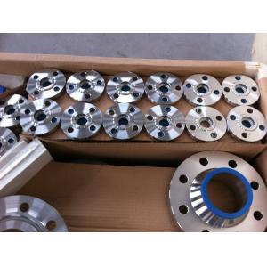 S32750 150# 3'' S40S Weld Neck Pipe Flanges For Desalination Plant