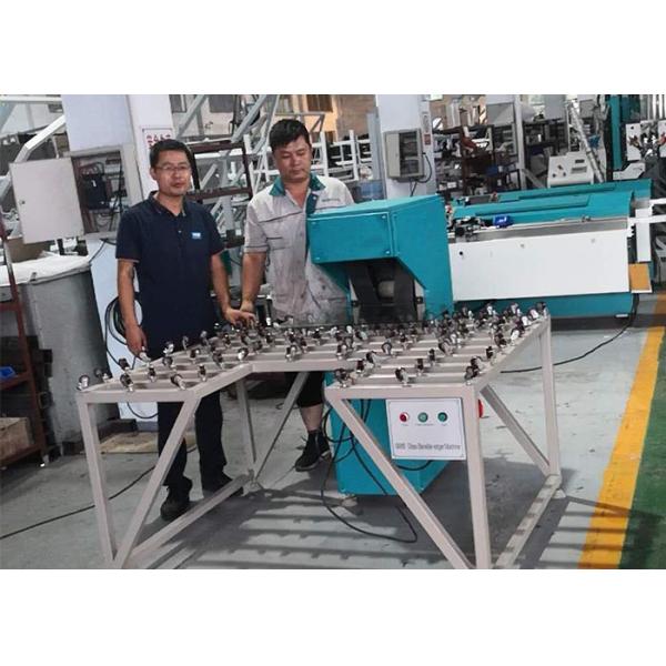 Buy Manual Vertical Glass Edge Grinding Machine Touch Scree Easy Maintainace at wholesale prices