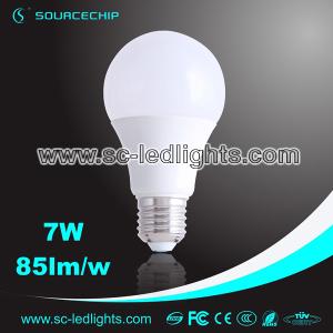 China White 7W LED lighting bulb, China led bulb lights maker on sale