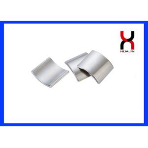 Permanent Customized Arc Shaped Magnets N42SH N50H N52M For Motor / Generator